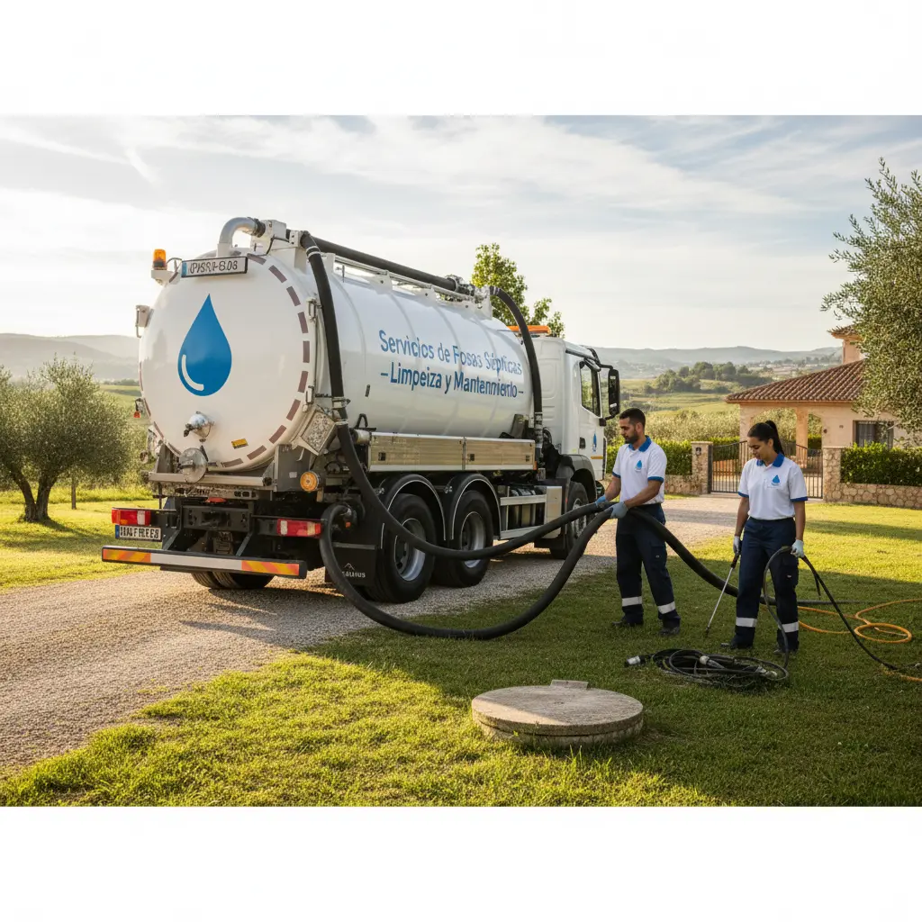 Presupuesto detallado para vaciado de fosa séptica